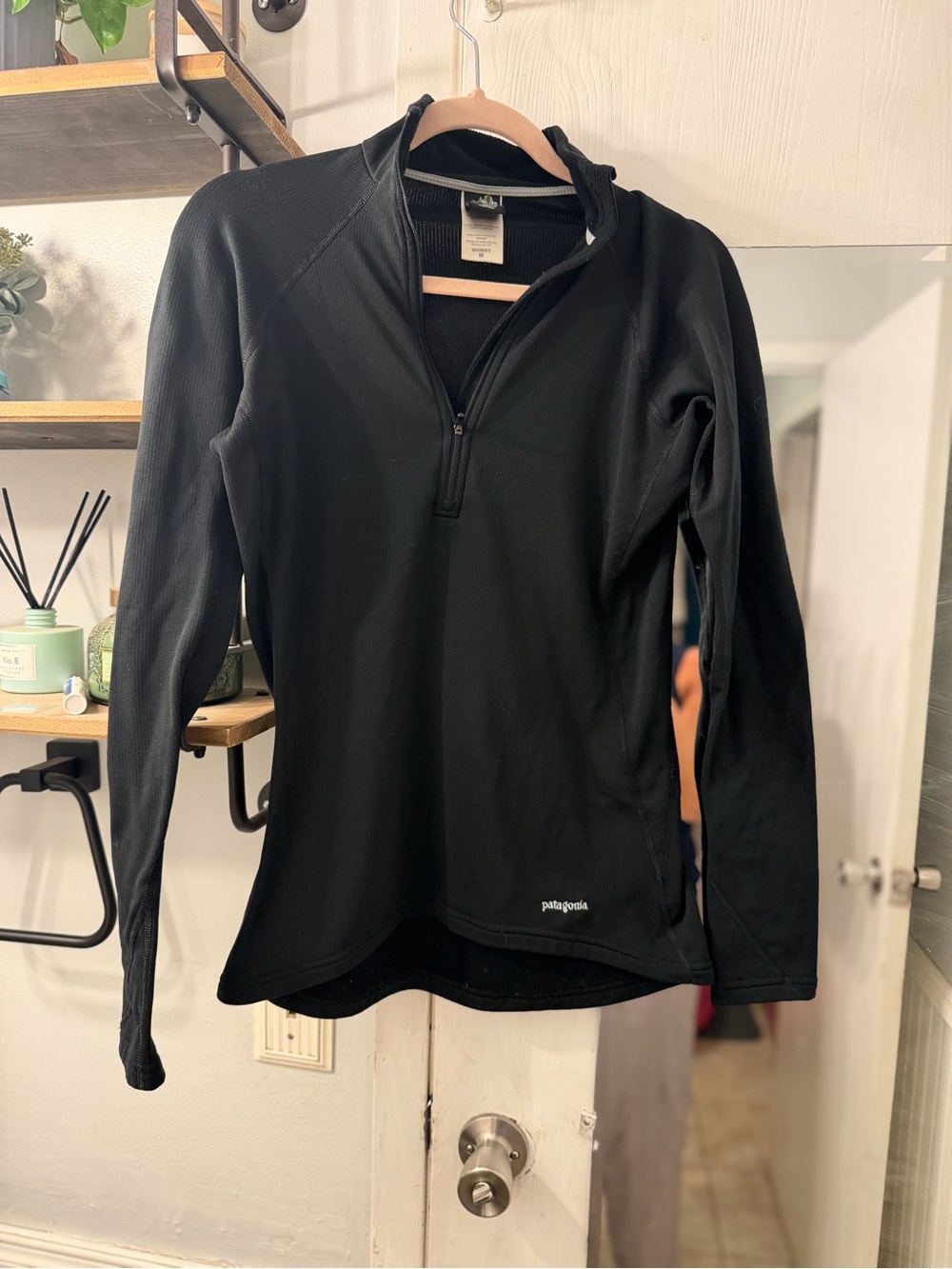 Patagonia Women's Black Half-Zip Performance Pullover